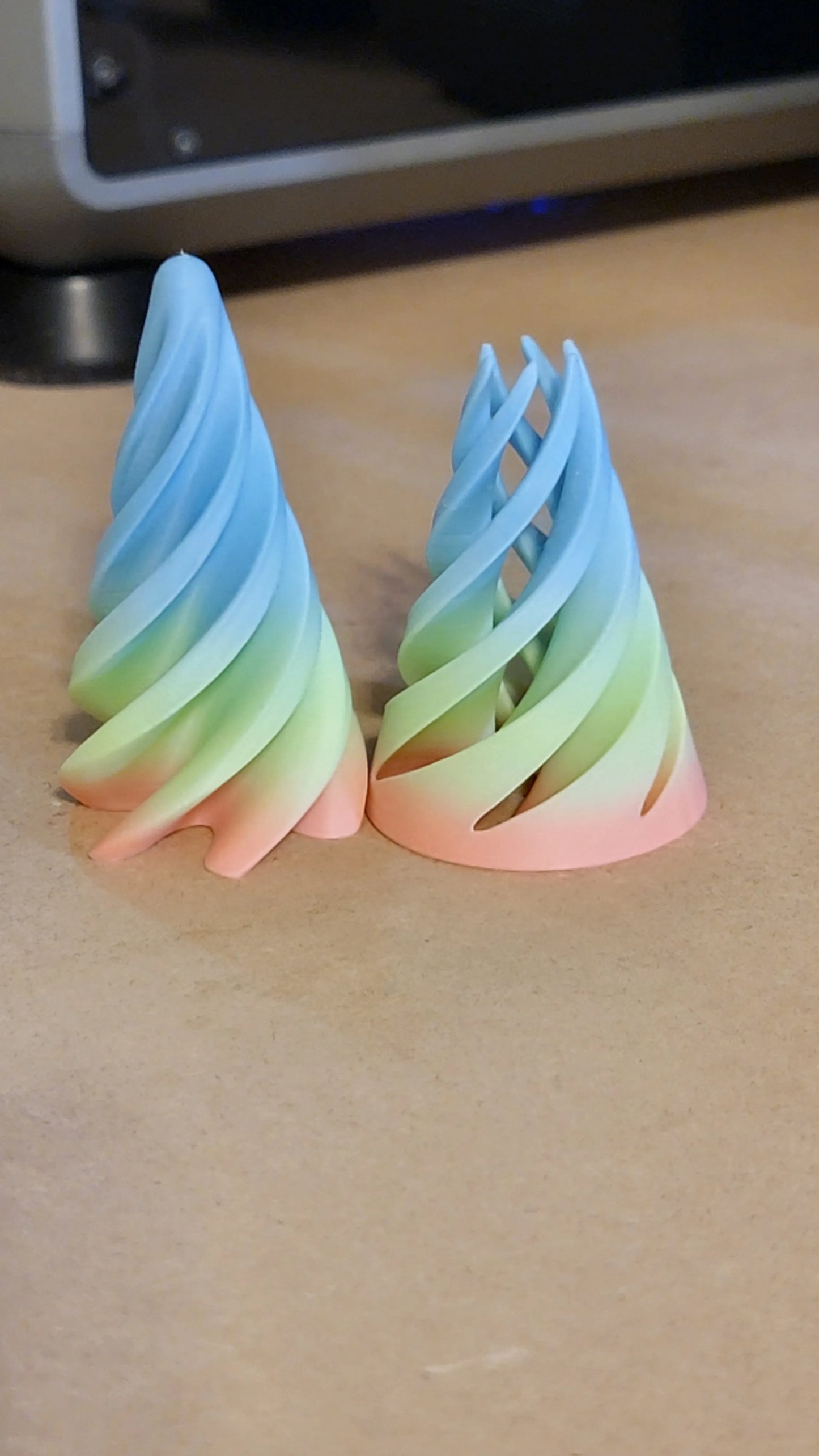 Spiral Fidget, Christmas Model, Reduce Stress